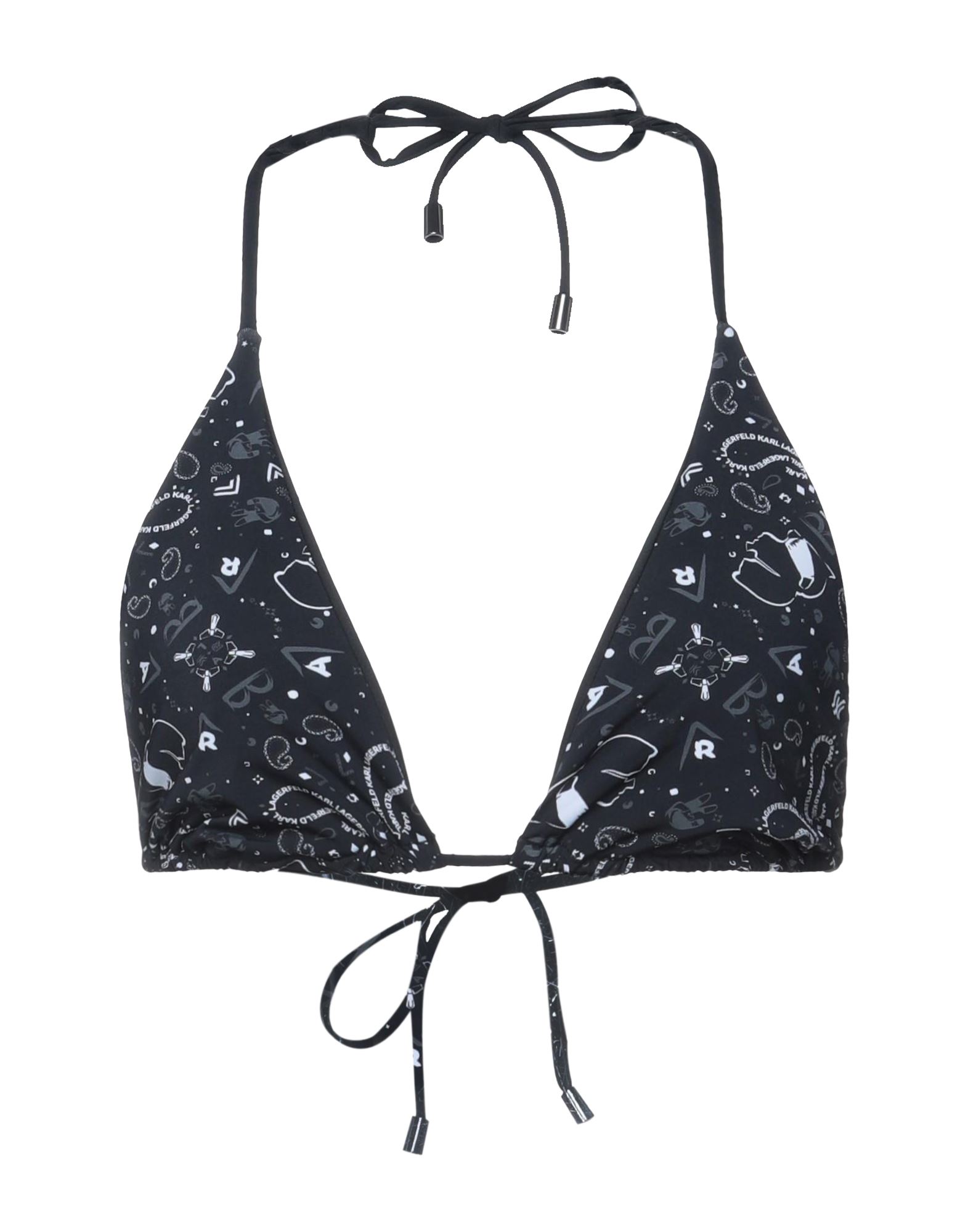 KARL LAGERFELD Bikini-oberteil Damen Schwarz von KARL LAGERFELD