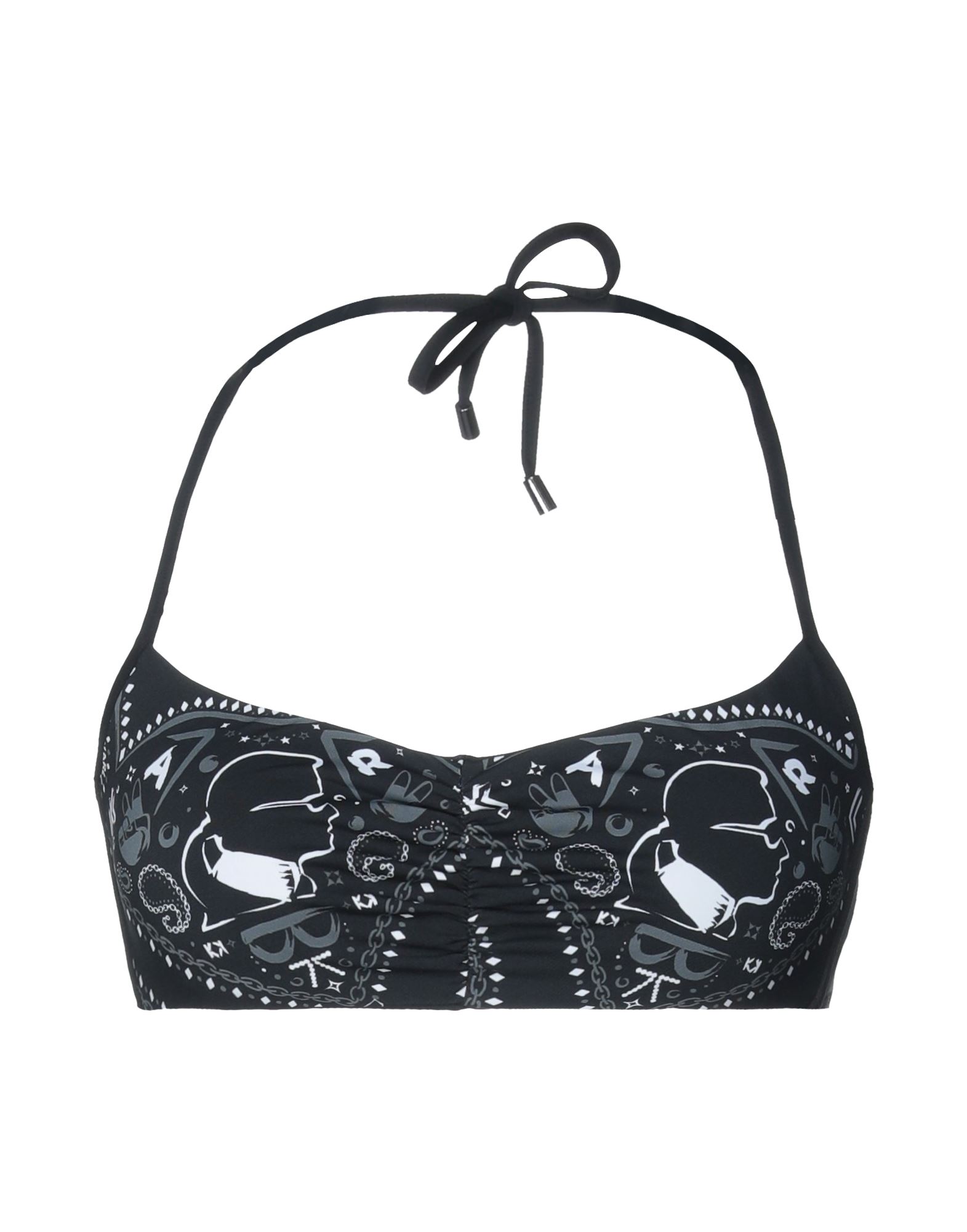 KARL LAGERFELD Bikini-oberteil Damen Schwarz von KARL LAGERFELD