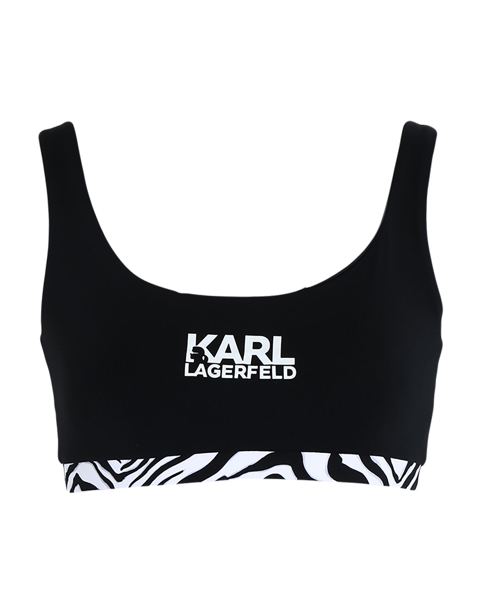 KARL LAGERFELD Bikini-oberteil Damen Schwarz von KARL LAGERFELD