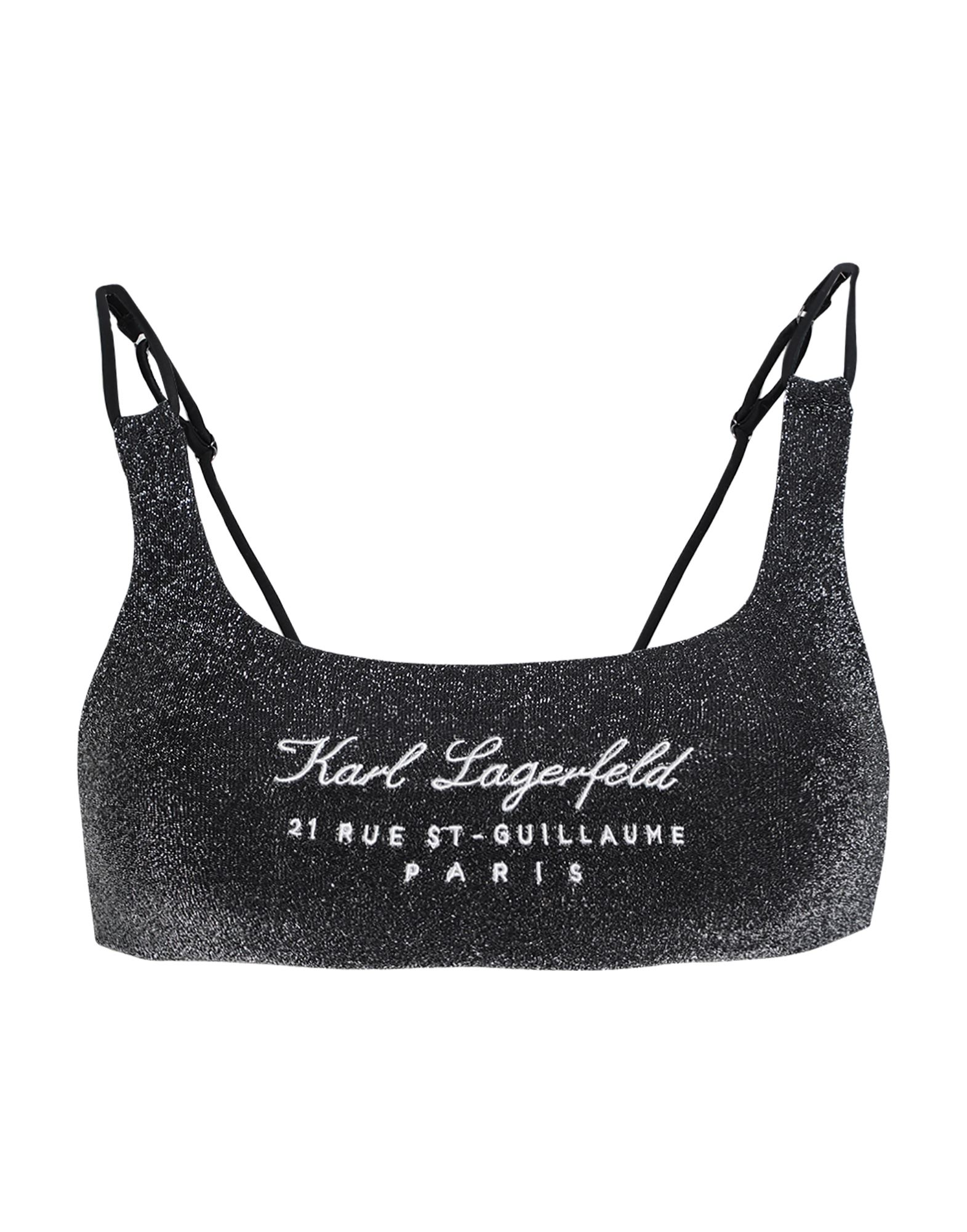 KARL LAGERFELD Bikini-oberteil Damen Schwarz von KARL LAGERFELD