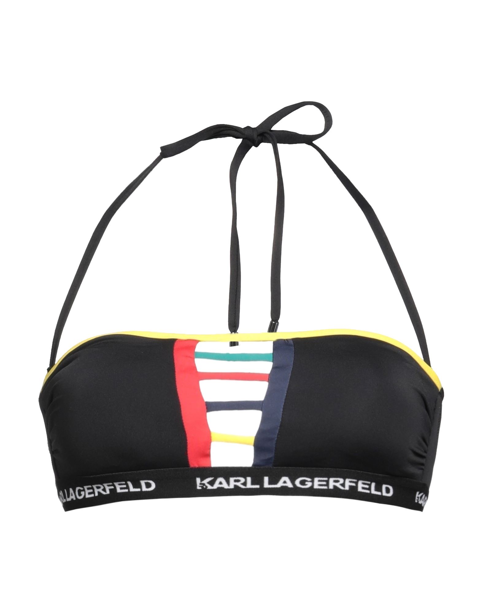 KARL LAGERFELD Bikini-oberteil Damen Schwarz von KARL LAGERFELD