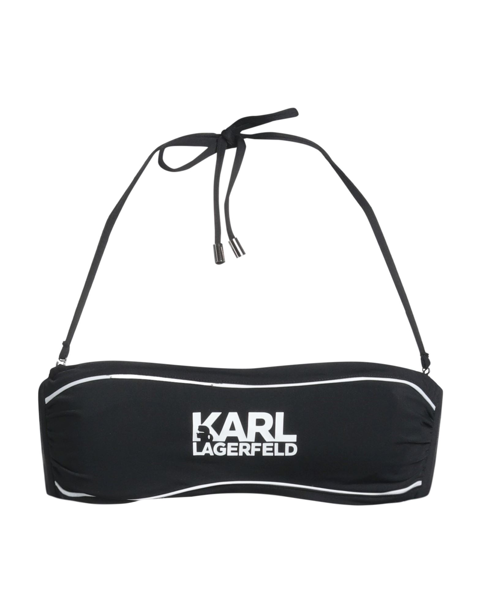 KARL LAGERFELD Bikini-oberteil Damen Schwarz von KARL LAGERFELD