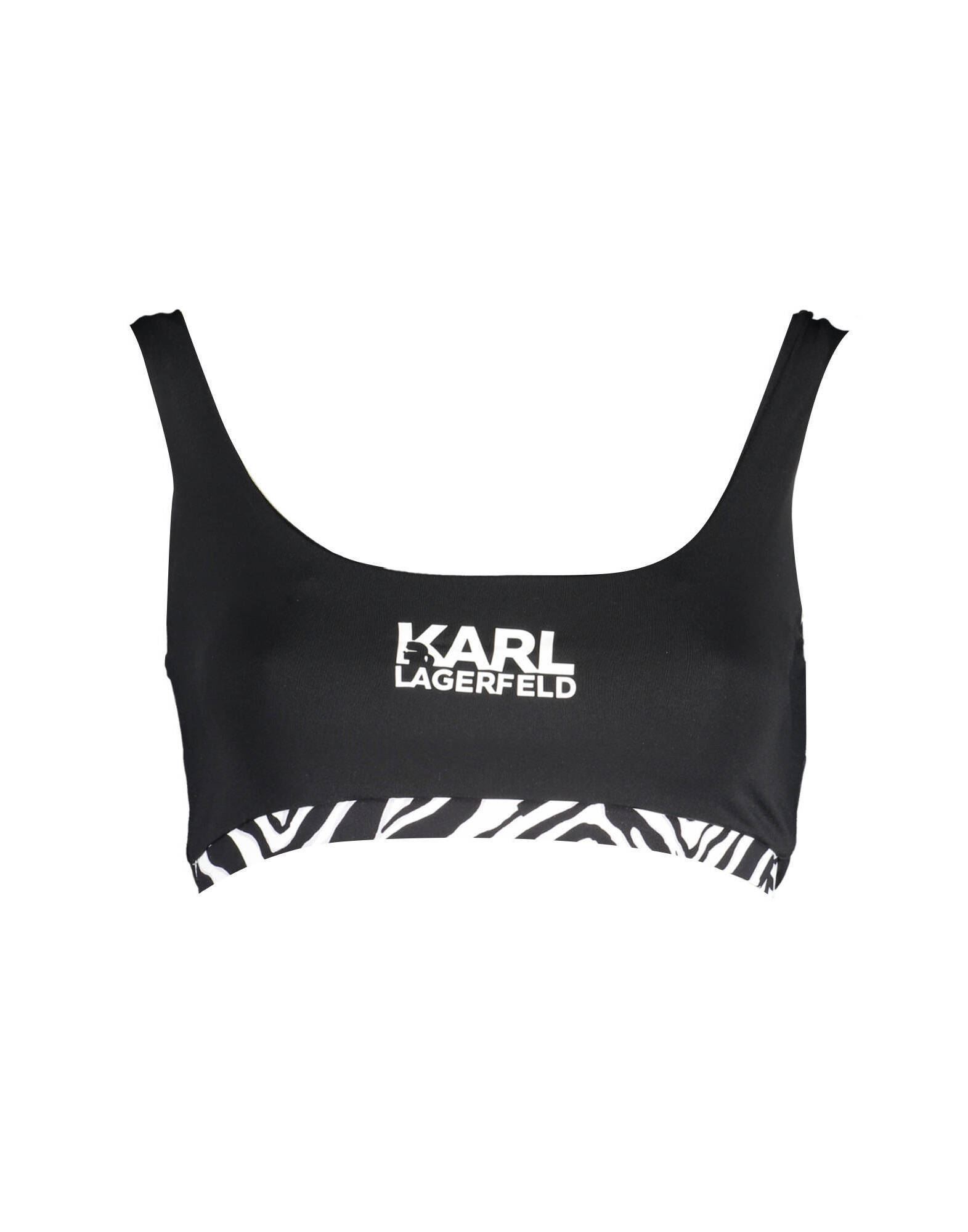 KARL LAGERFELD Bikini-oberteil Damen Schwarz von KARL LAGERFELD