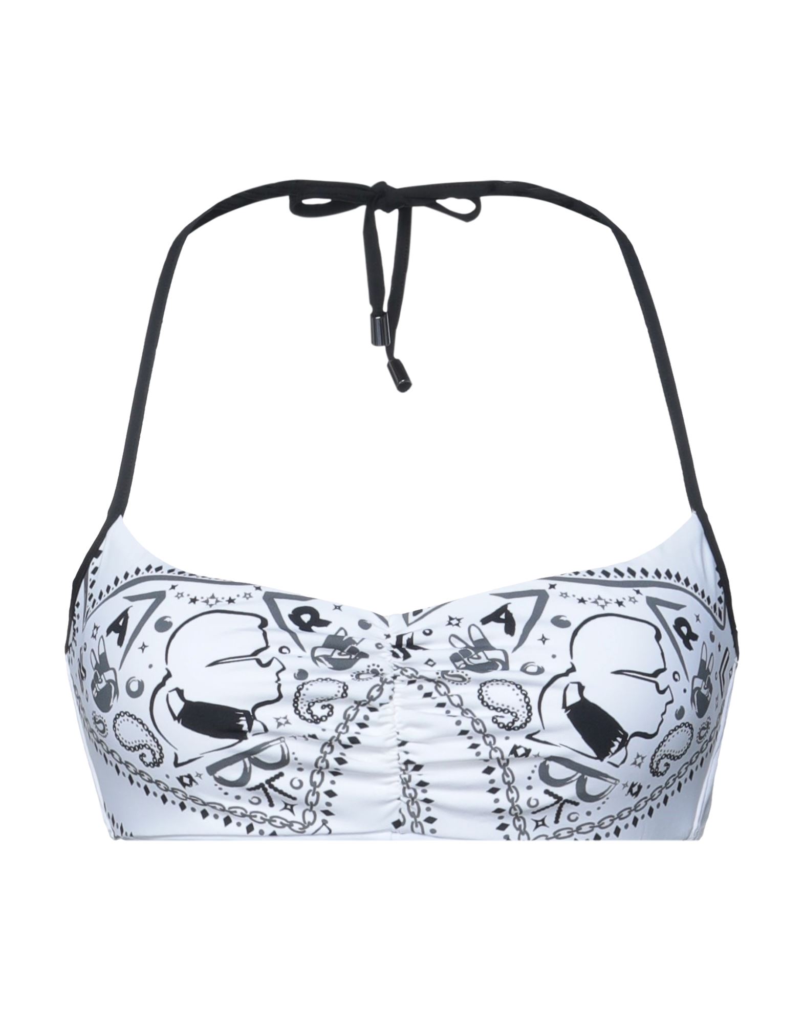 KARL LAGERFELD Bikini-oberteil Damen Weiß von KARL LAGERFELD