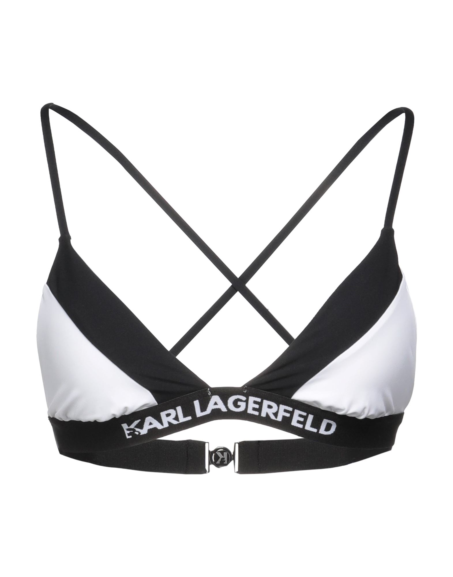 KARL LAGERFELD Bikini-oberteil Damen Weiß von KARL LAGERFELD