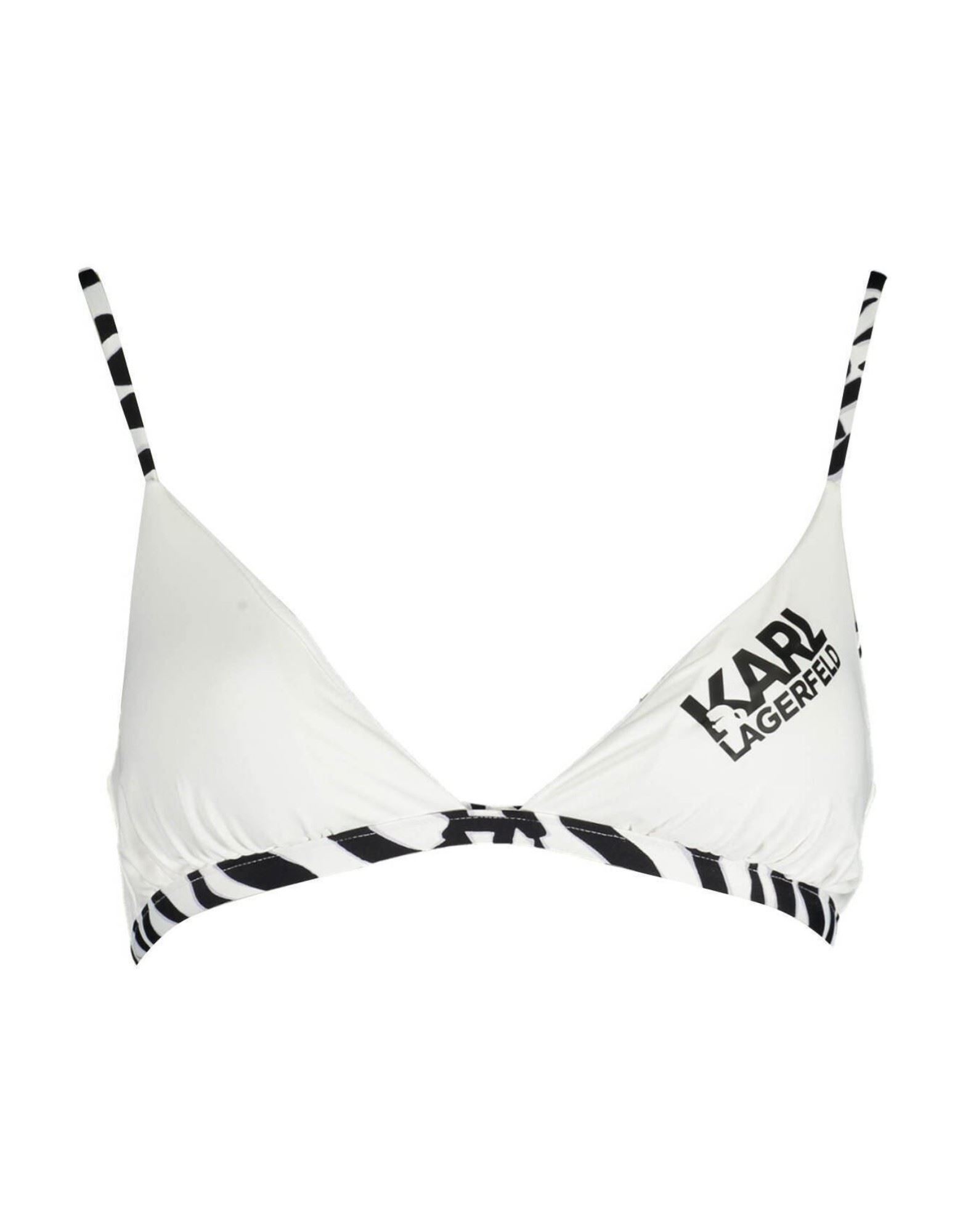 KARL LAGERFELD Bikini-oberteil Damen Weiß von KARL LAGERFELD