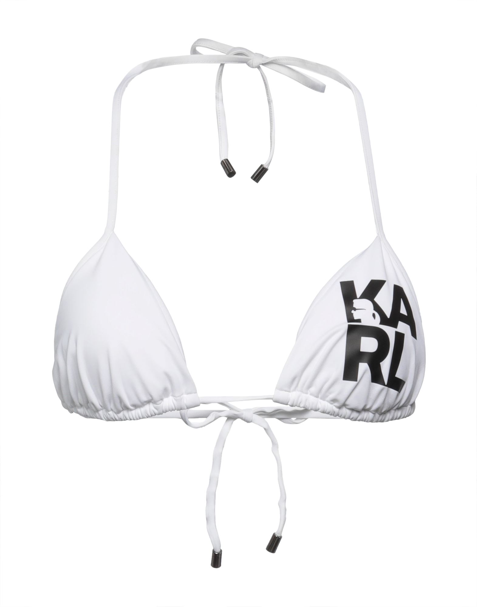 KARL LAGERFELD Bikini-oberteil Damen Weiß von KARL LAGERFELD