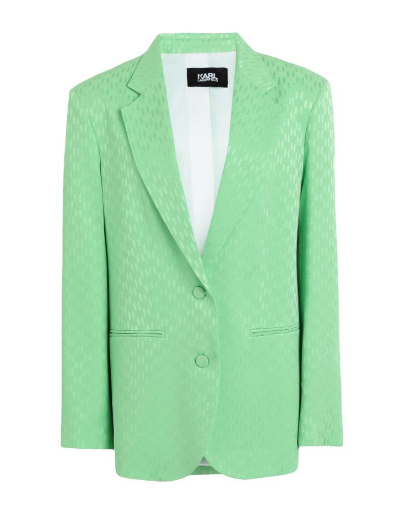 KARL LAGERFELD Blazer Damen Grün KARL LAGERFELD Blazer Damen Grün von KARL LAGERFELD