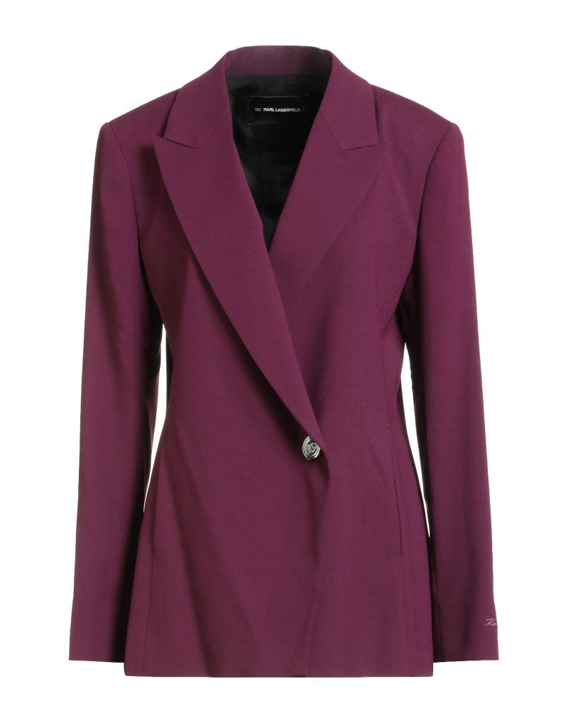 KARL LAGERFELD Blazer Damen Pflaume von KARL LAGERFELD