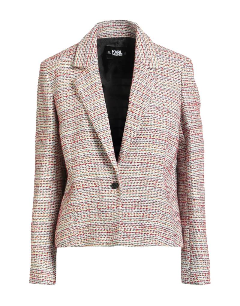 KARL LAGERFELD Blazer Damen Rot von KARL LAGERFELD
