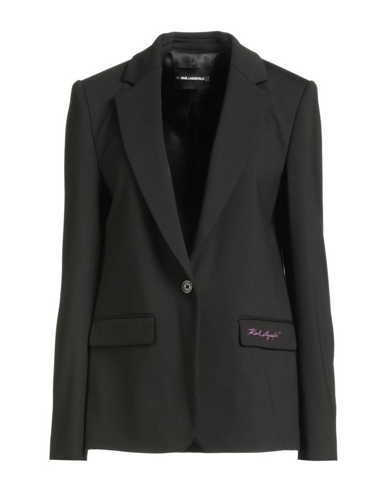 KARL LAGERFELD Blazer Damen Schwarz von KARL LAGERFELD