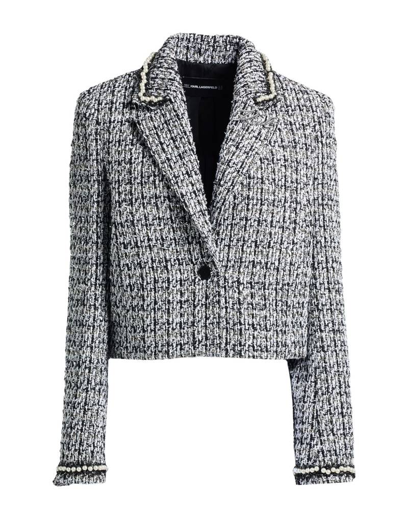 KARL LAGERFELD Blazer Damen Schwarz von KARL LAGERFELD