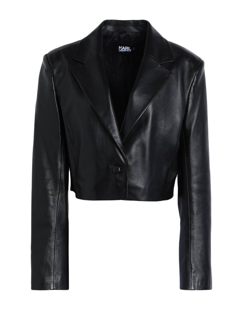 KARL LAGERFELD Blazer Damen Schwarz von KARL LAGERFELD