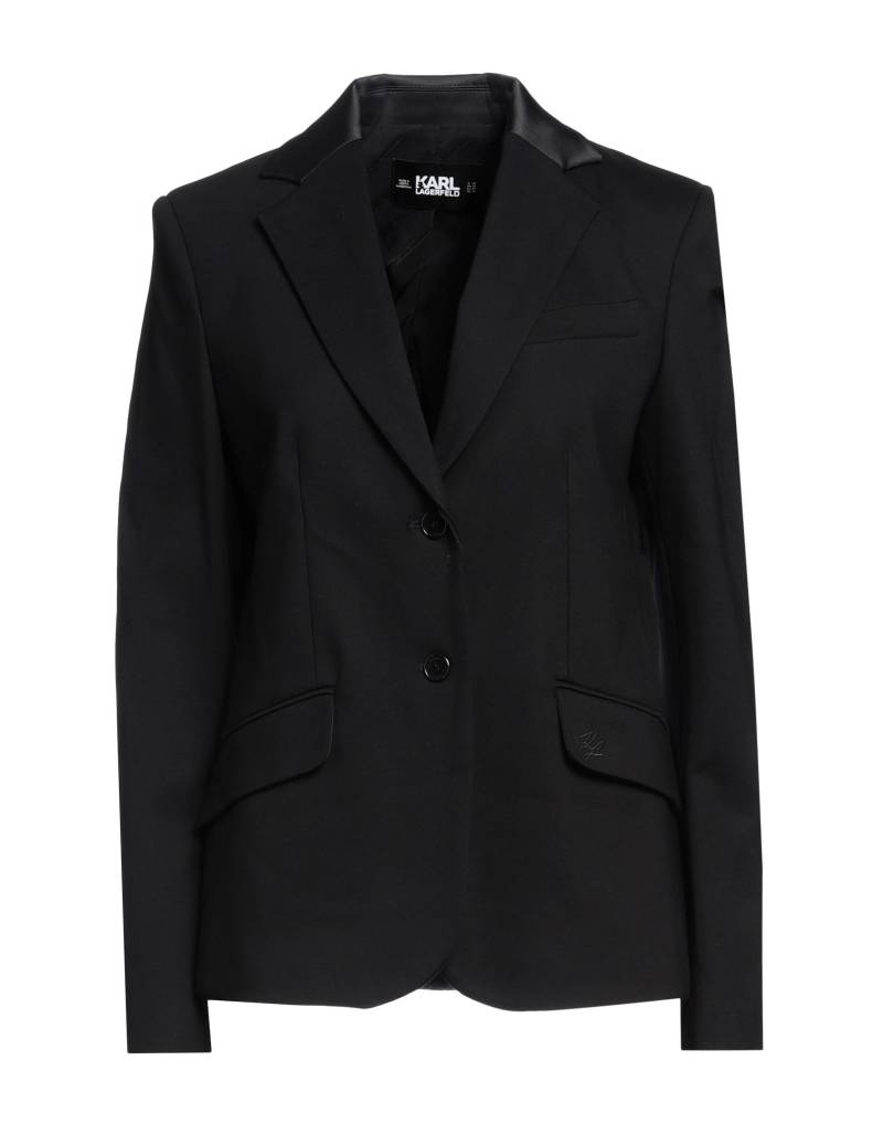 KARL LAGERFELD Blazer Damen Schwarz von KARL LAGERFELD
