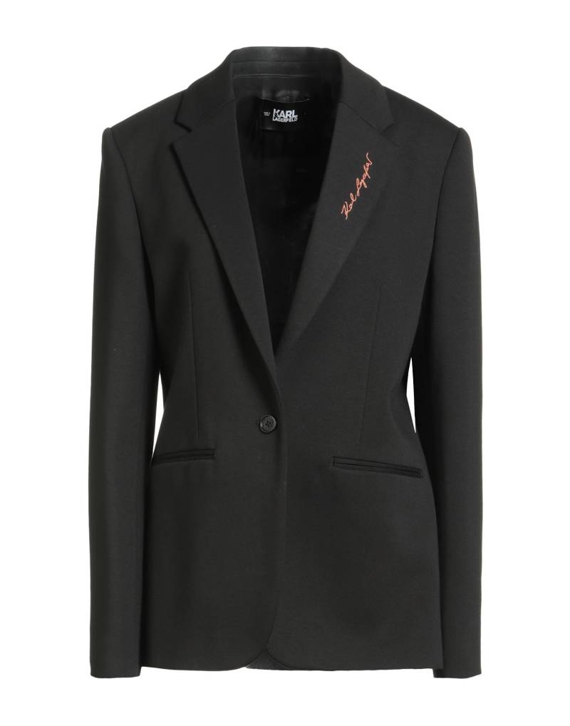 KARL LAGERFELD Blazer Damen Schwarz von KARL LAGERFELD