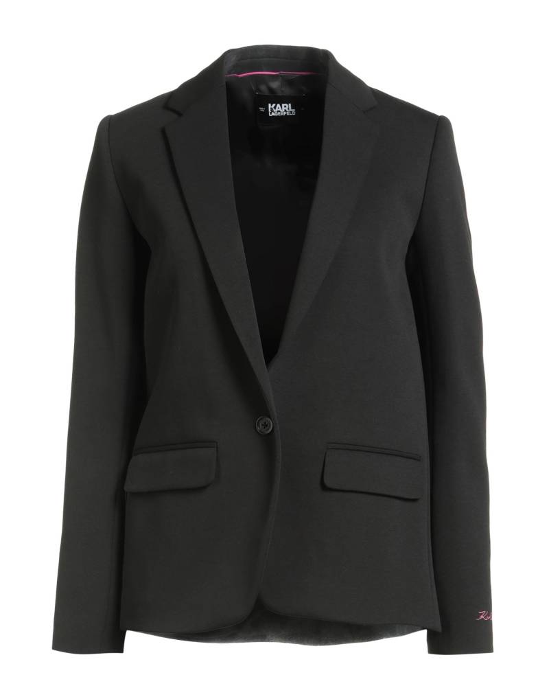 KARL LAGERFELD Blazer Damen Schwarz von KARL LAGERFELD
