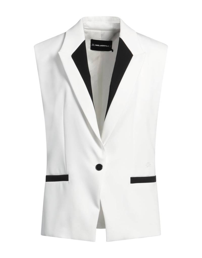 KARL LAGERFELD Blazer Damen Weiß von KARL LAGERFELD