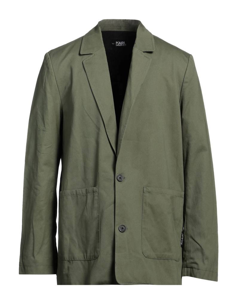 KARL LAGERFELD Blazer Herren Militärgrün von KARL LAGERFELD