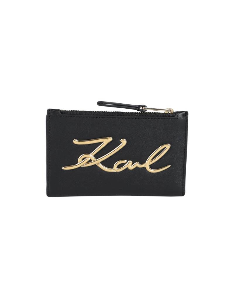 KARL LAGERFELD Brieftasche Damen Schwarz von KARL LAGERFELD