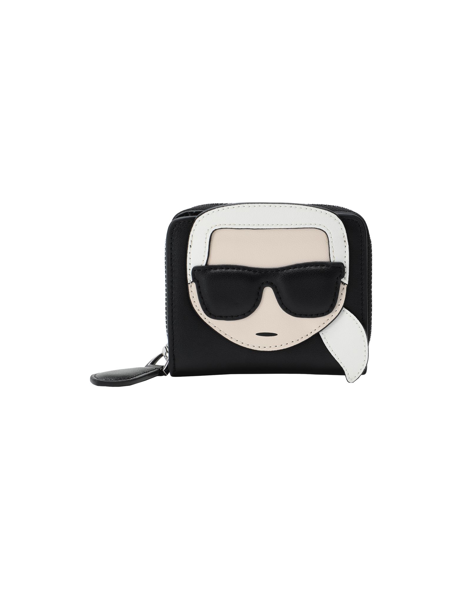 KARL LAGERFELD Brieftasche Damen Schwarz von KARL LAGERFELD