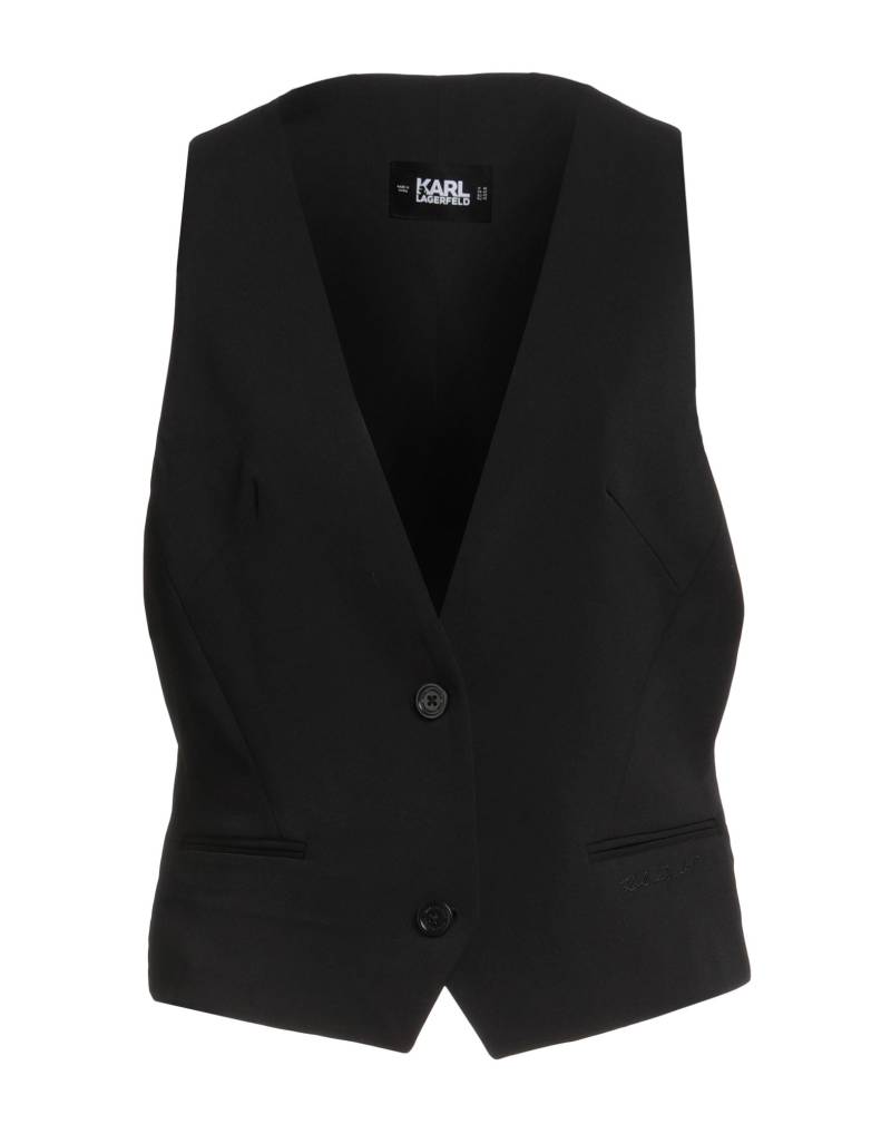 KARL LAGERFELD Couture-weste Damen Schwarz von KARL LAGERFELD