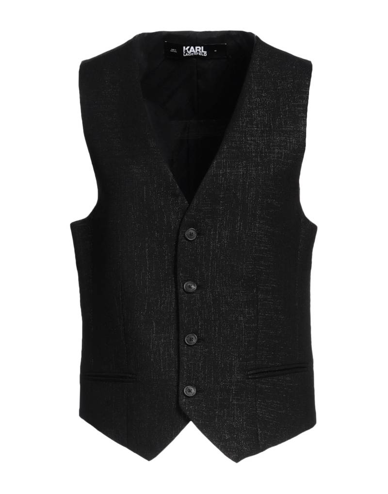 KARL LAGERFELD Couture-weste Damen Schwarz von KARL LAGERFELD