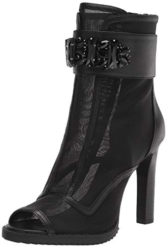KARL LAGERFELD Damen Blayze Fashion Bootie Stiefelette, Schwarz, 38 EU von KARL LAGERFELD