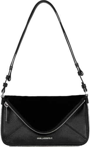KARL LAGERFELD Damen Handtasche Schwarz KARL LAGERFELD Damen Handtasche Schwarz von KARL LAGERFELD
