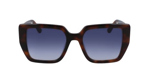 Karl Lagerfeld Unisex KL6036S Sunglasses, 215 Tortoise, One Size von KARL LAGERFELD