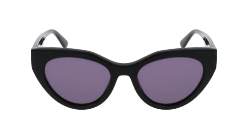 Karl Lagerfeld Unisex KL6047S Sunglasses, 001 Black, Einheitsgröße von KARL LAGERFELD