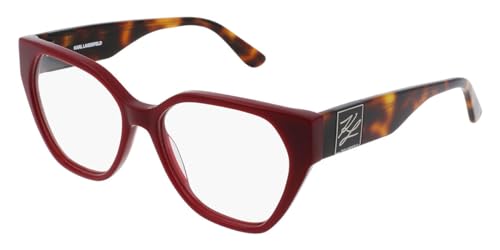 KARL LAGERFELD Damen KL6053 Sonnenbrille, BURGUNDY, 54 von KARL LAGERFELD