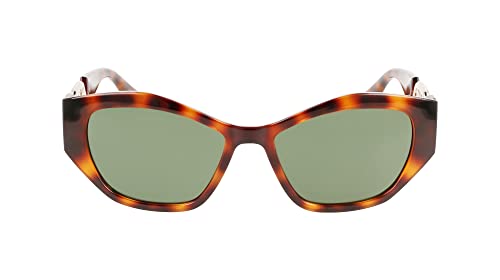 KARL LAGERFELD Damen KL6086S Sonnenbrille, Türkis, Einheitsgröße von KARL LAGERFELD