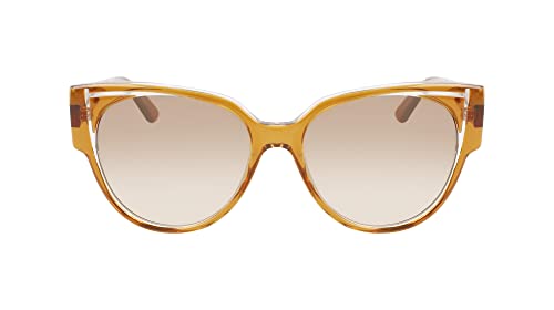 KARL LAGERFELD Damen Kl6068s Sonnenbrille, Braun/Kristall, Einheitsgröße von KARL LAGERFELD