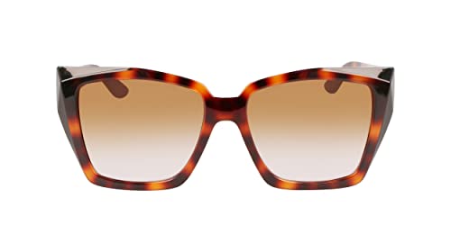 KARL LAGERFELD Damen KL6072S Sonnenbrille, Türkis, Einheitsgröße von KARL LAGERFELD