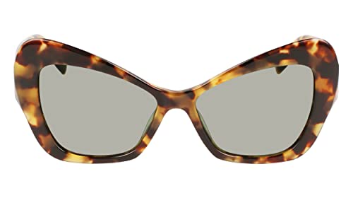 KARL LAGERFELD Damen Kl6076s Sonnenbrille, Türkis, Einheitsgröße von KARL LAGERFELD