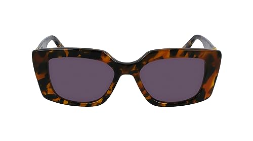 KARL LAGERFELD Damen Kl6125s Sonnenbrille, Gestreifter Tabak, Einheitsgröße von KARL LAGERFELD