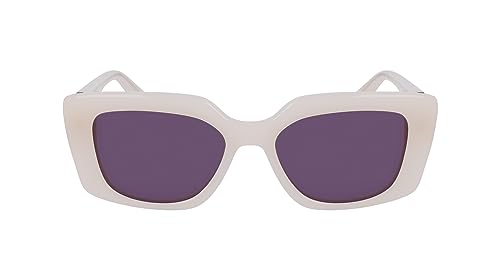 KARL LAGERFELD Damen Kl6125s Sonnenbrille, Milch, Einheitsgröße von KARL LAGERFELD