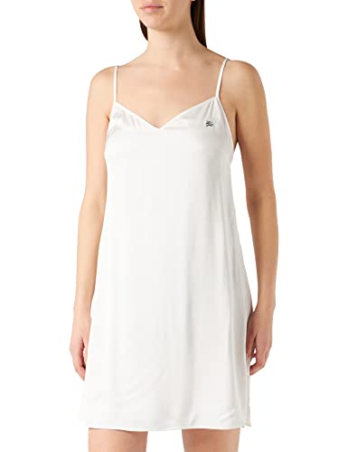 KARL LAGERFELD Damen Satin Negligee Aus Weiß S von KARL LAGERFELD