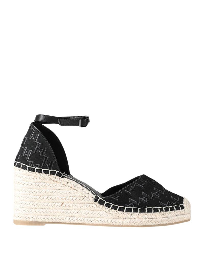 KARL LAGERFELD Espadrilles Damen Schwarz von KARL LAGERFELD