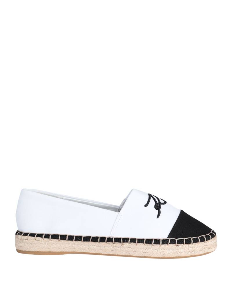 KARL LAGERFELD Espadrilles Damen Weiß von KARL LAGERFELD
