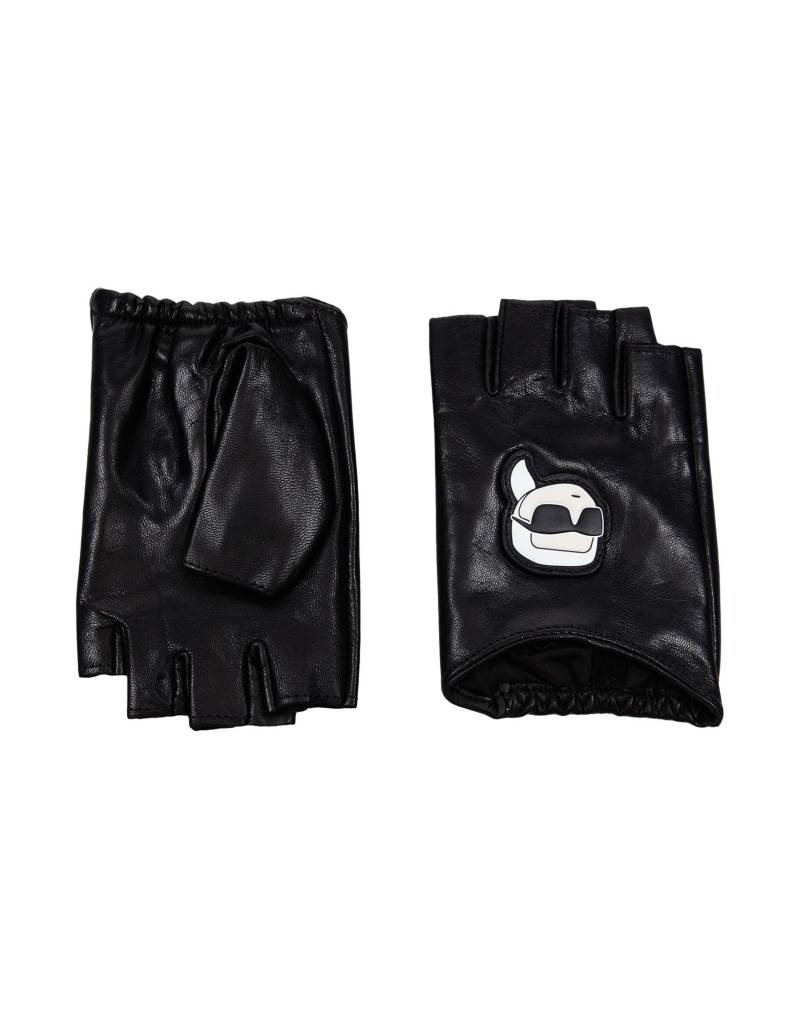 KARL LAGERFELD Handschuhe Damen Schwarz von KARL LAGERFELD