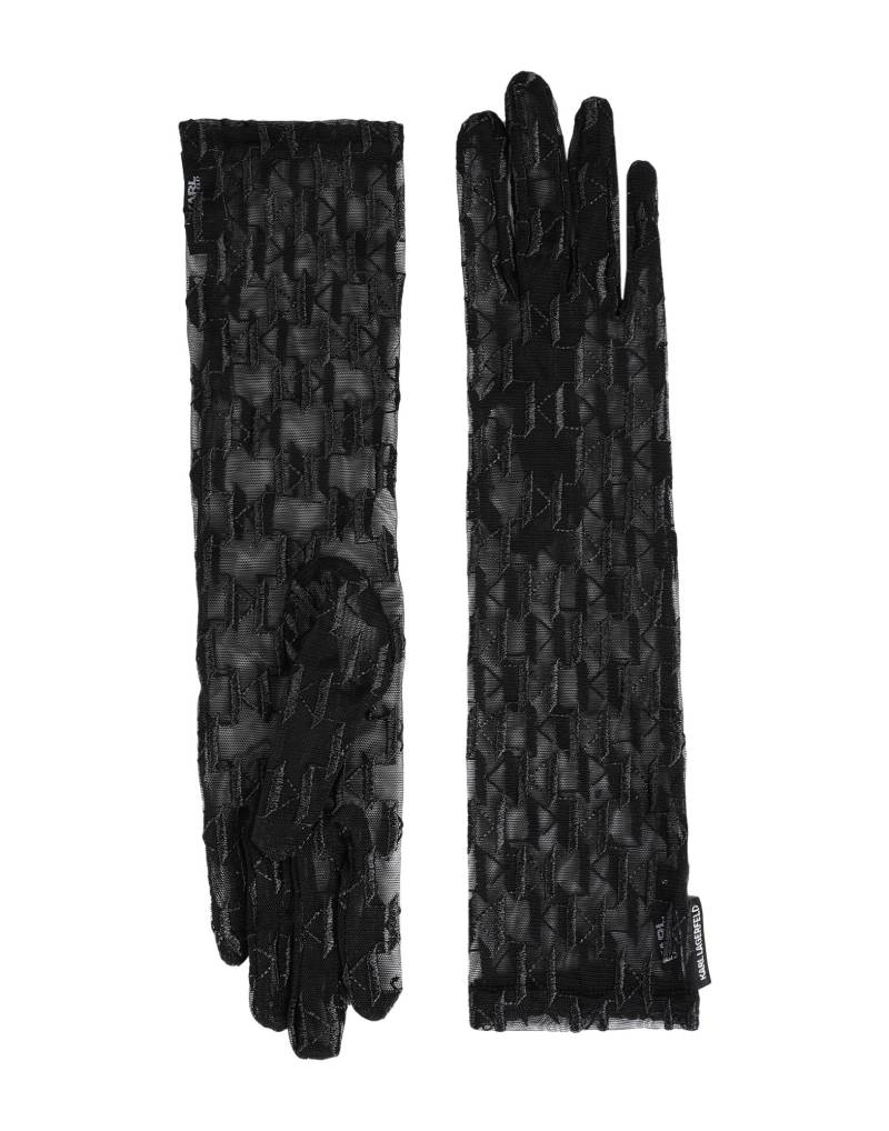 KARL LAGERFELD Handschuhe Damen Schwarz von KARL LAGERFELD