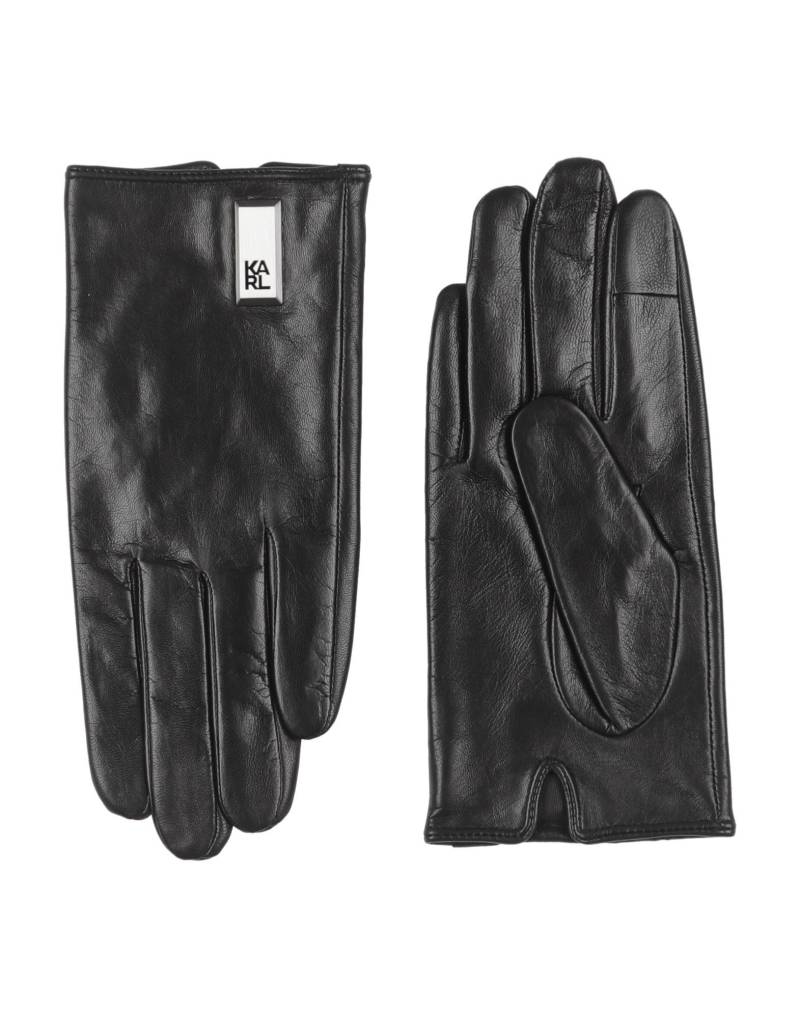 KARL LAGERFELD Handschuhe Damen Schwarz von KARL LAGERFELD