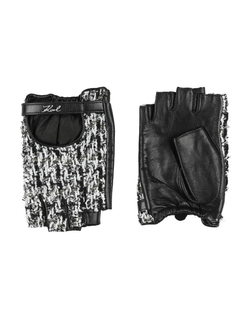 KARL LAGERFELD Handschuhe Damen Schwarz von KARL LAGERFELD