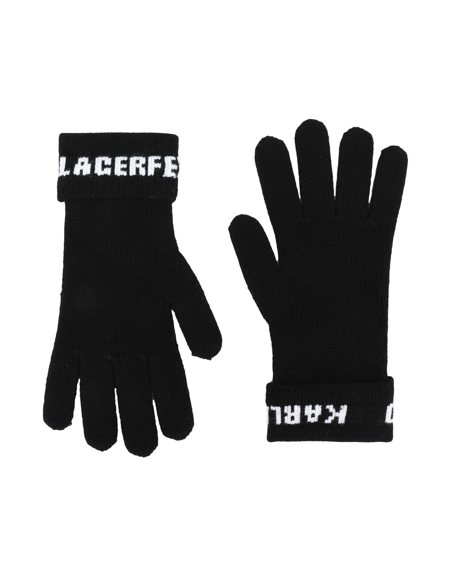KARL LAGERFELD Handschuhe Damen Schwarz von KARL LAGERFELD