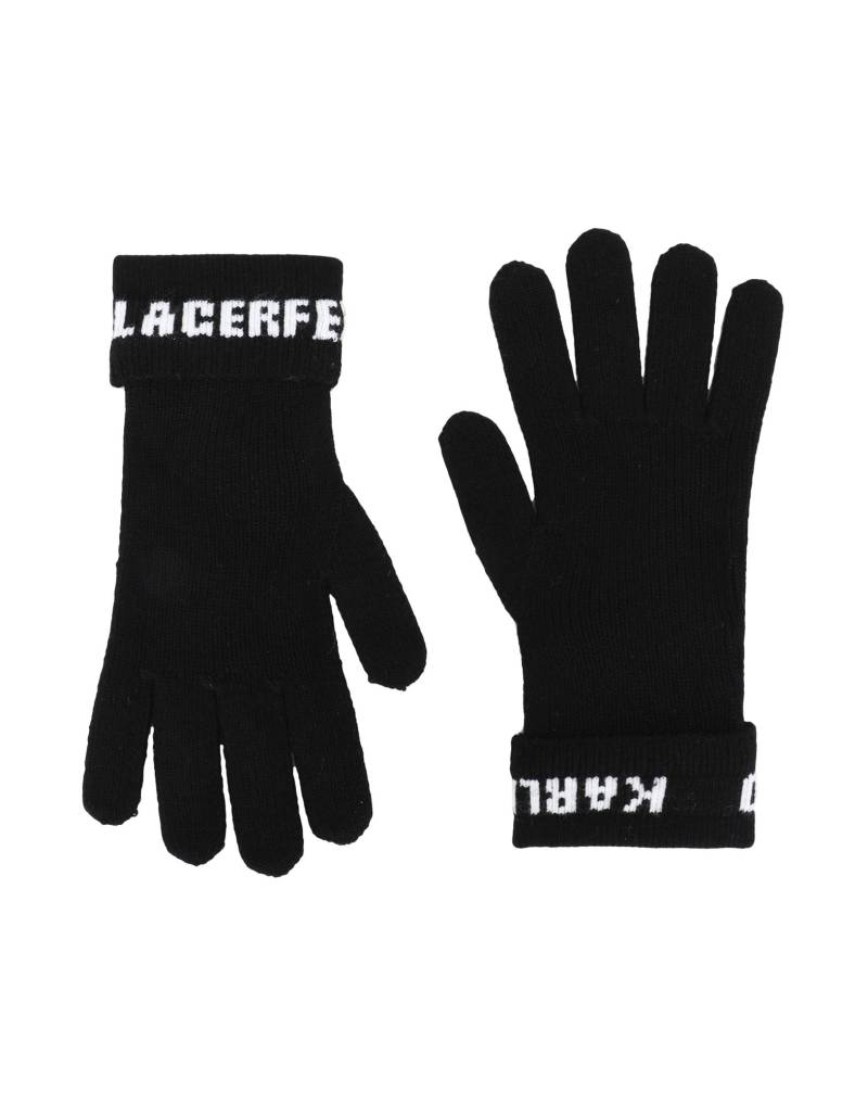 KARL LAGERFELD Handschuhe Damen Schwarz von KARL LAGERFELD