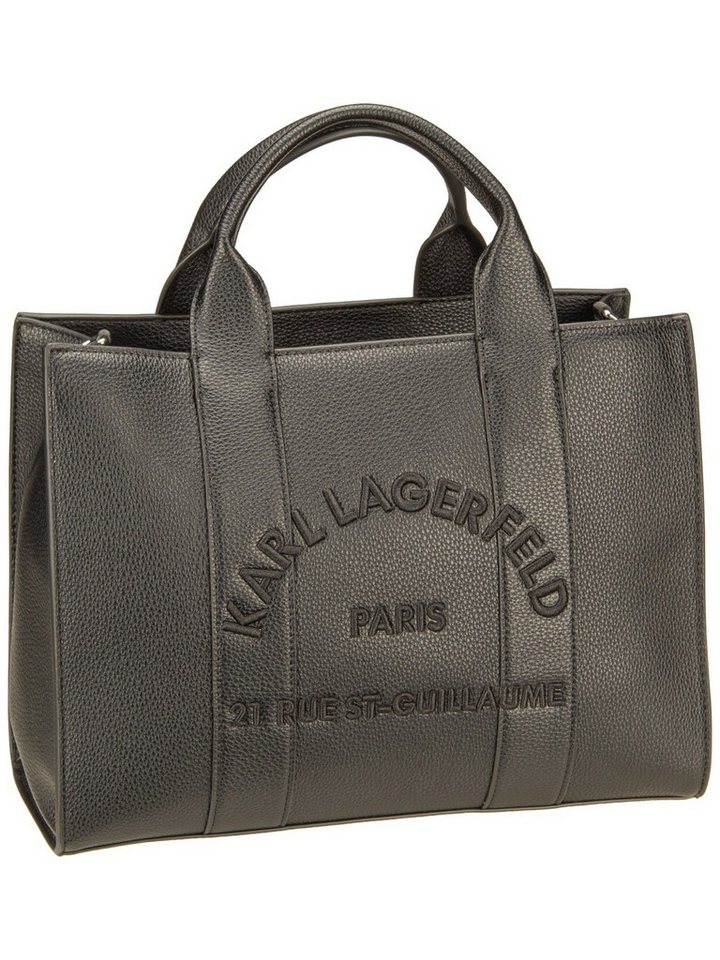 KARL LAGERFELD Handtasche K/RSG MD Square Tote Peb Emb, Tote Bags von KARL LAGERFELD