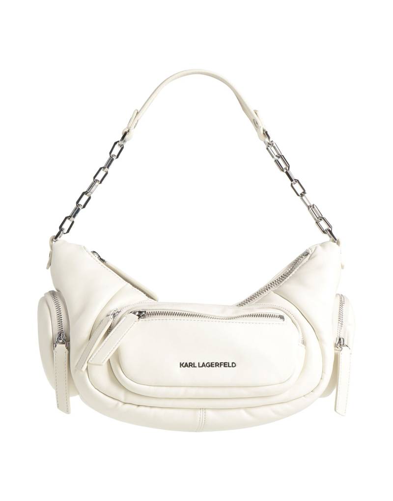 KARL LAGERFELD Handtaschen Damen Off white von KARL LAGERFELD