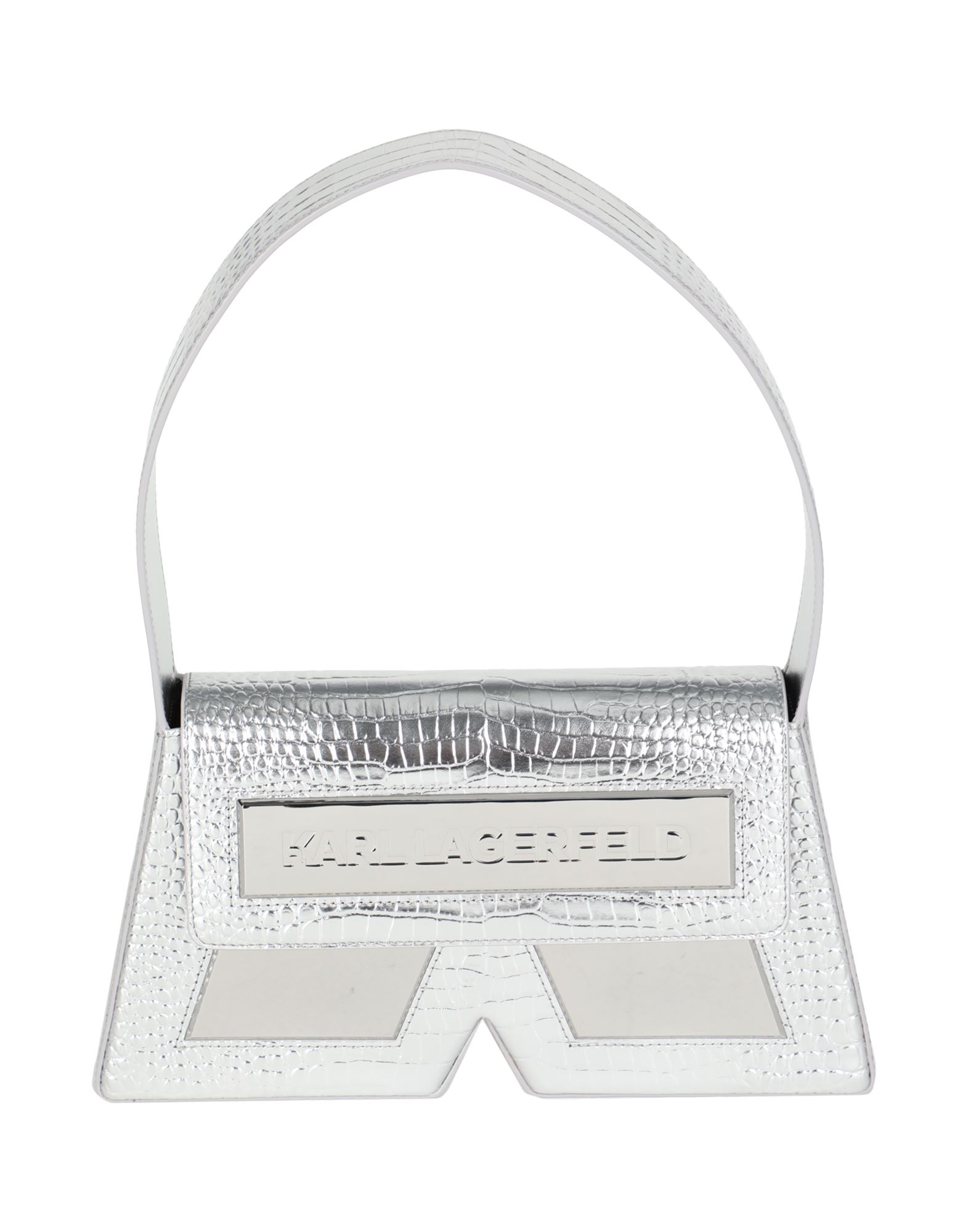 KARL LAGERFELD Handtaschen Damen Silber von KARL LAGERFELD