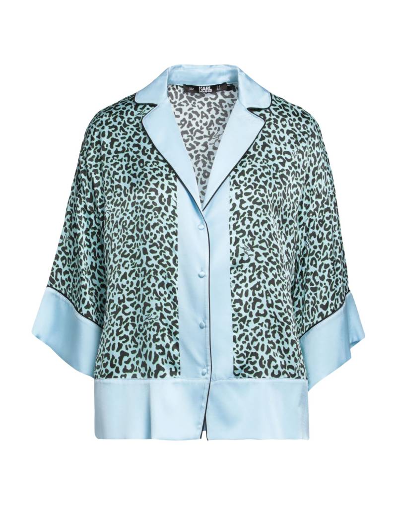 KARL LAGERFELD Hemd Damen Himmelblau von KARL LAGERFELD